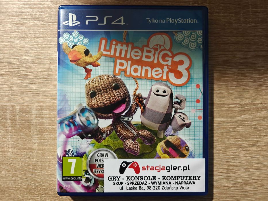 Little Big Planet 3 PL LittleBigPlanet PS4 Playstation 4