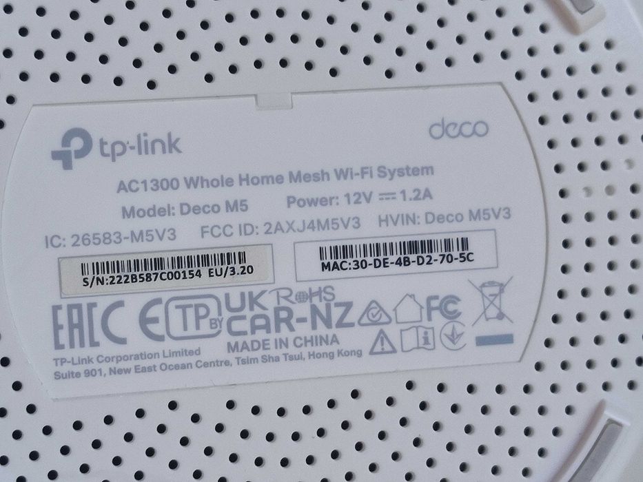TP-Link Deco M5 Mesh