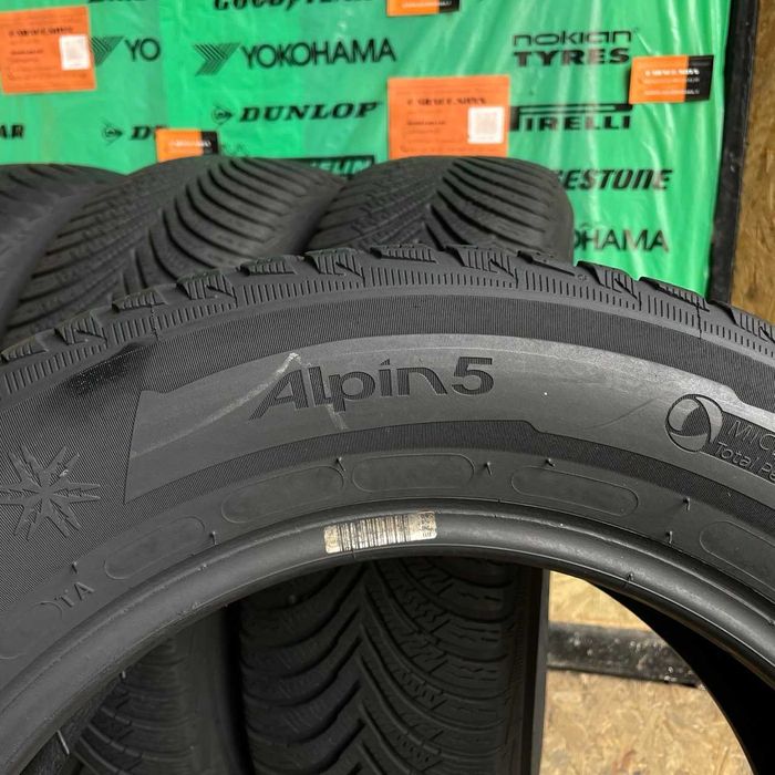 195/65 R15 Michelin Alpin 5(шини б/у зима склад вибір 2 шт залишилось)
