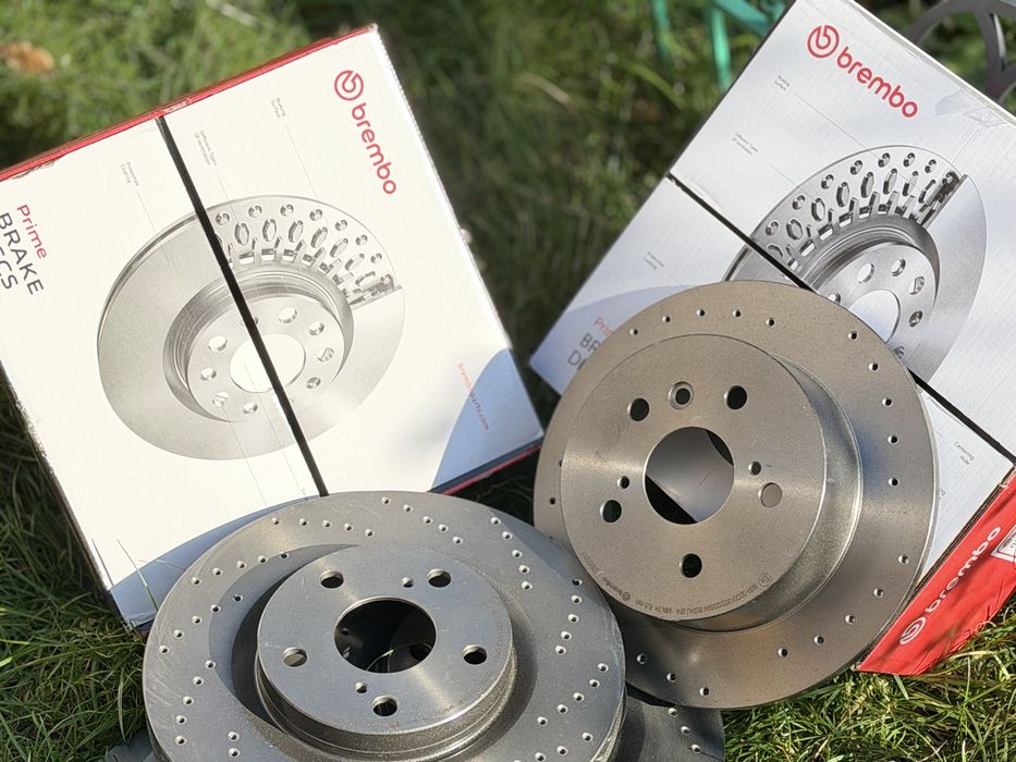 Brembo Prime. Ексклюзивні перфоровані гальмівні диски Toyota Camry 40 2.4-3.5, Toyota Camry 50 2.5
