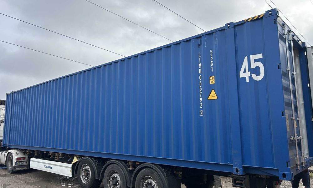 Sprzedam kontener morski magazynowy 13,5m/45′HC NOWY