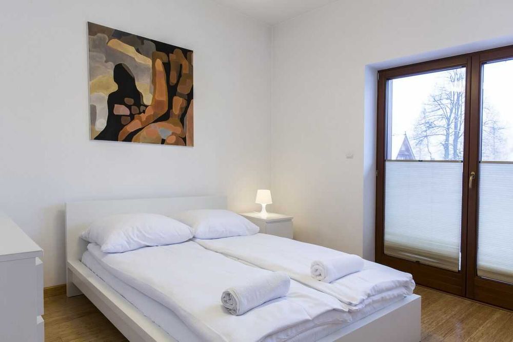 Apartament z balkonem na Giewont | 2 Sypialnie | SPA | Kominek