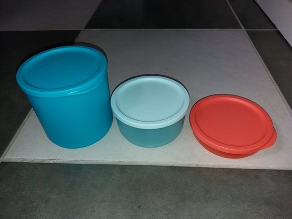 Conjunto 3 Refrigeradoras Redondix Tupperware
