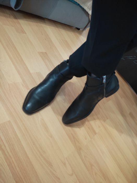 Ботінки Geox чоловічі, розмір 42, стан ідеальний, дуже зручні, натурал