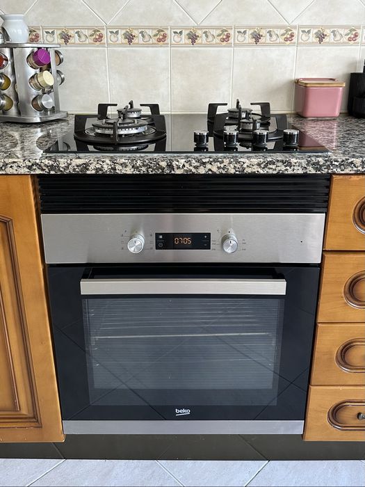Forno  + placa a gás