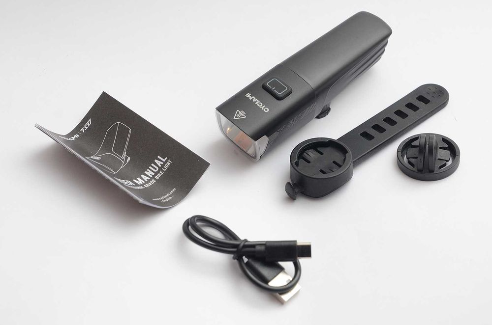 Cyclami X7 велосипедный фонарь, велофара со сменным акуммулятором