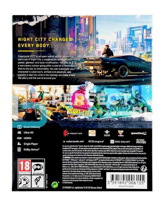 Cyberpunk 2077 / Gra Xbox One / Dubbing PL / Skup Gier / Metro Służew
