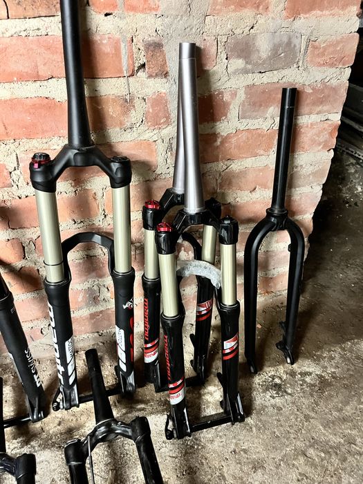 Amortyzatory rowerowe nowe, używane