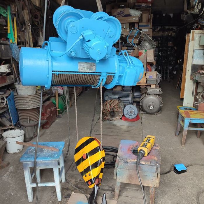 Продам тельфер Болгария 500кг 1т 2т 3т 5т 8т 10т кран балки тележки бу