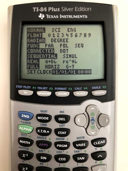 Calculadora gráfica Texas TI-84 Plus Silver