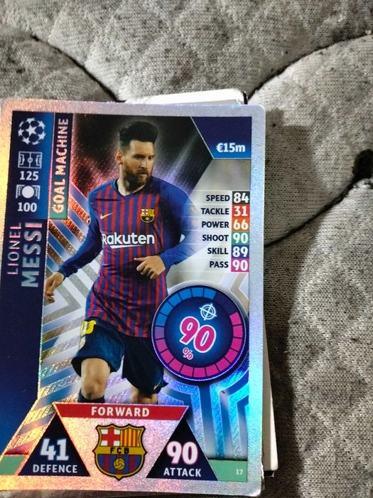 Cartas Panini adrenalina e UEFA