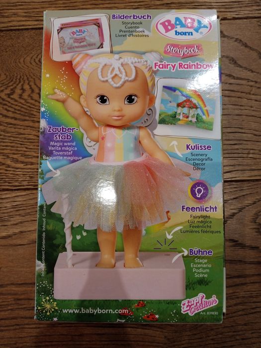 Lalka Baby Born Bajkowa Wróżka Tęcza 18 cm