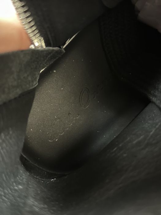 Rick Owens Leather Ramones Jumbo Lace кеди кросівки кеды opium archive