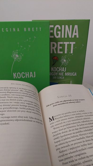 BOX "Kochaj" i "Bóg nigdy nie mruga" (R. Brett) - IDEALNY NA PREZENT!