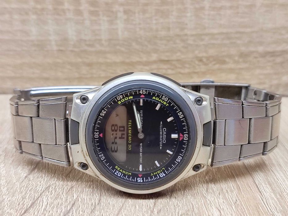 Zegarek męski Casio Digital-Analog AW-80D-1AV