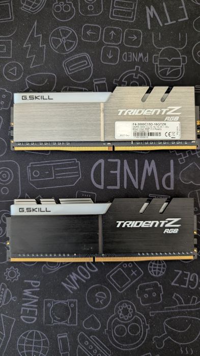 16 GB DDR4 G. Skill Trident Z RGB