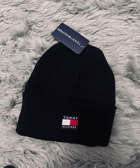 Czapka czarna tommy