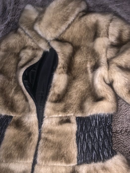 Коротка натуральна шубка