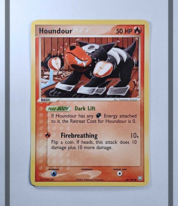 Houndour 60/109 TRR Pokemon ENG-NM