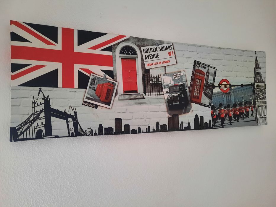 Quadro decorativo London College