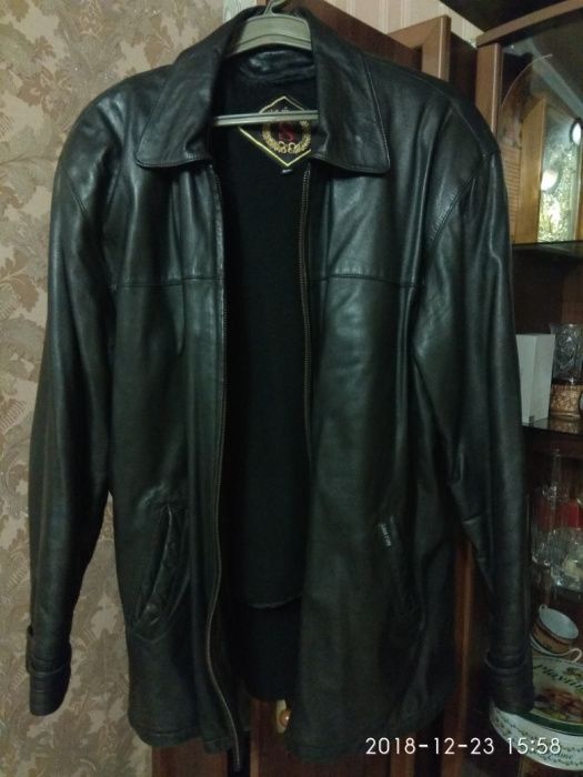 Куртка кожаная, не Китай.