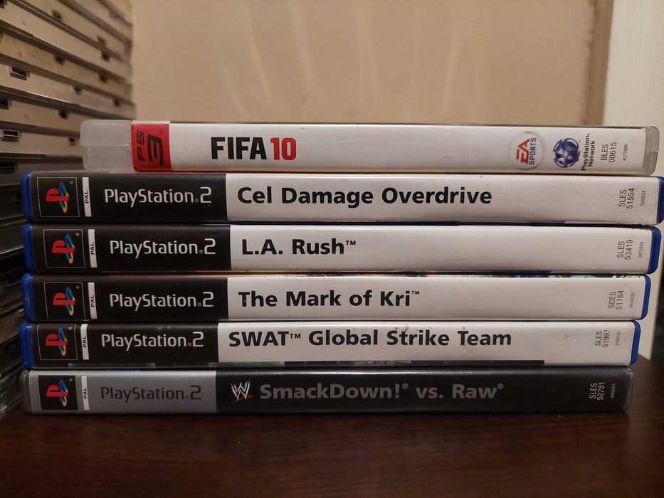 Conjunto de jogos Playstation 2 PS2