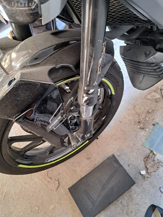 Cfmoto nk125 acidentada