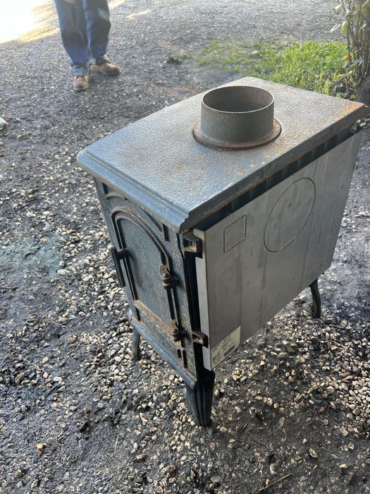 Fogao a lenha otimo estado