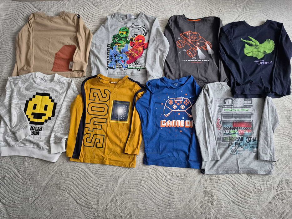 Ubrania dla chłopca 128