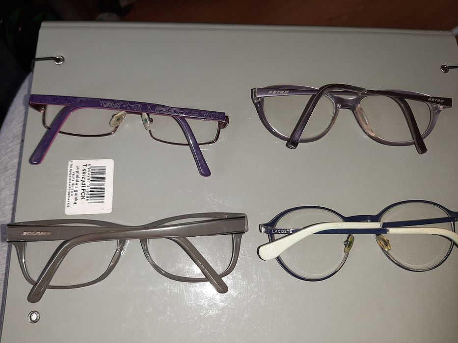 Oprawki okulary solano lacoste solano retro całość