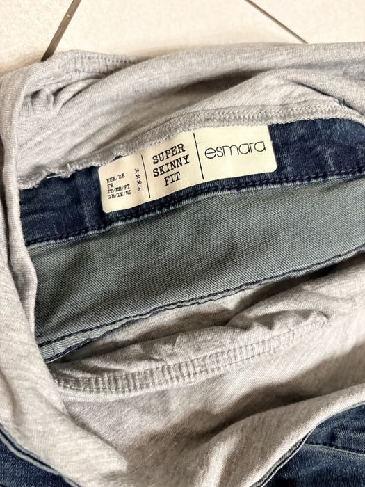 Spodnie ciążowe Esmara super skinny fit 34