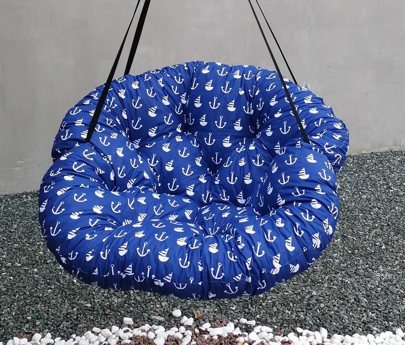 Poduszka do bocianiego gniazda, huśtawka.