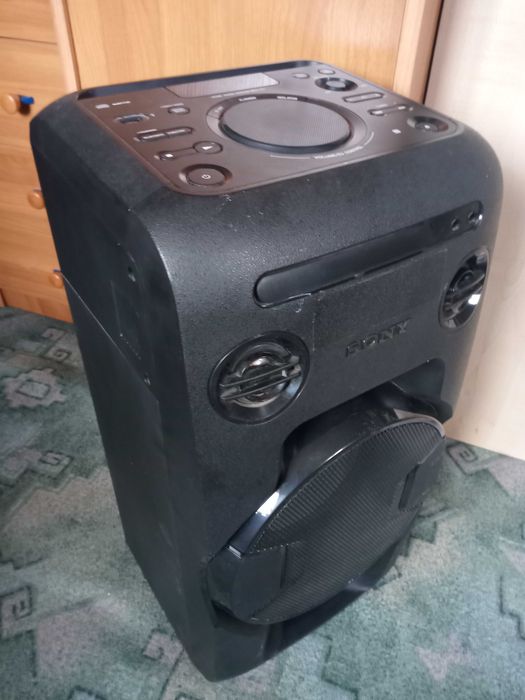 Sony MHC-V11 system audio Bluetooth CD USB karaoke Mega Bass + pilot i kable
