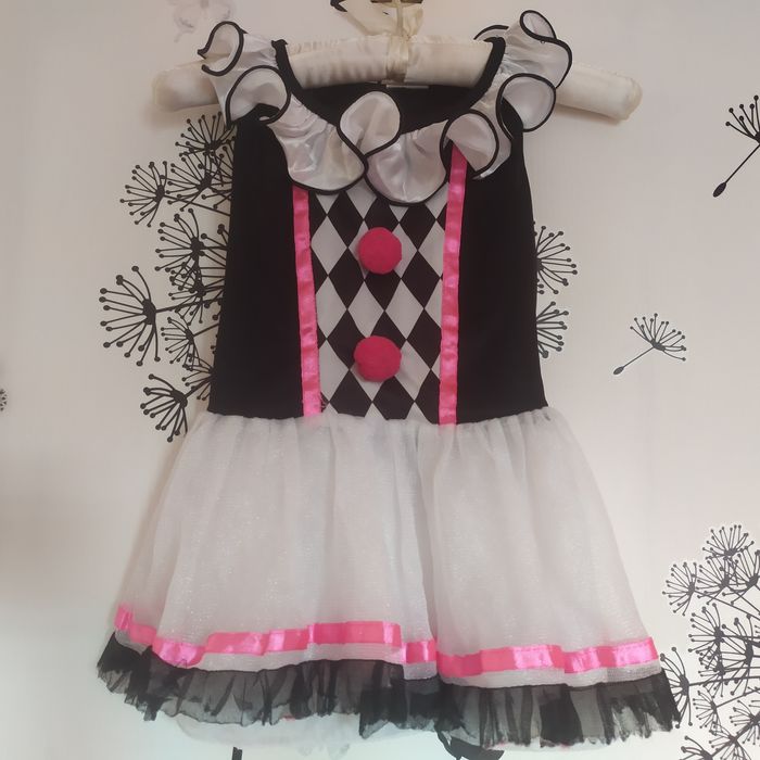 Карнавальное платье арлекино, клоуна на Хеллоуин