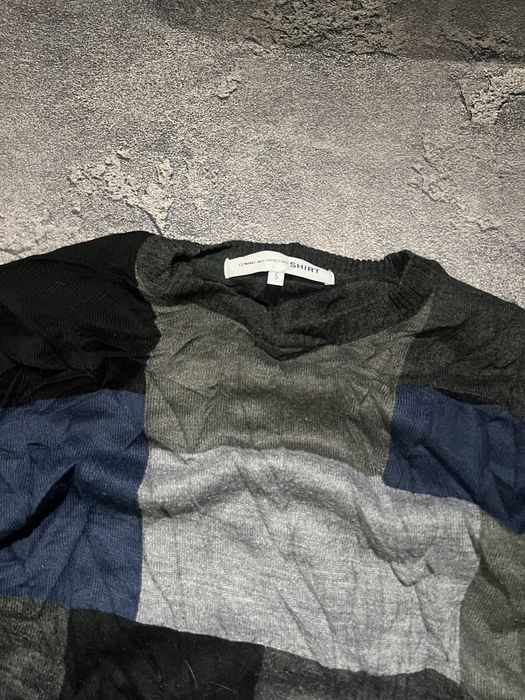 Свитер кофта Comme Des Garcons y2k