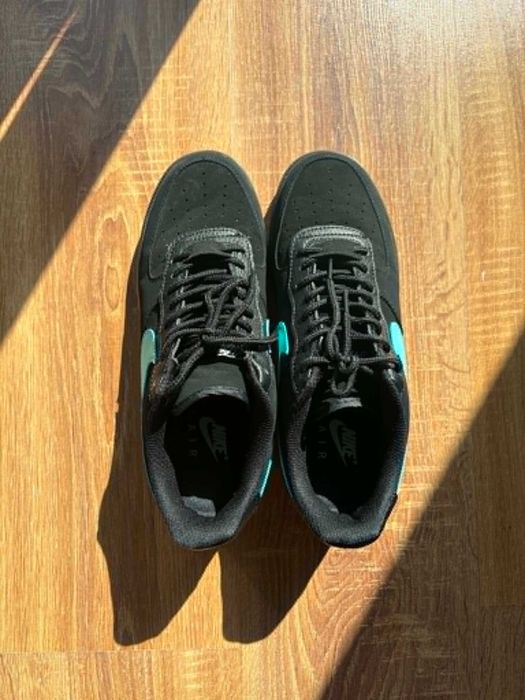 Buty czarno niebieskie 43