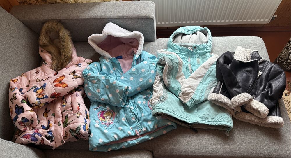 Зимові куртки для дівчинки