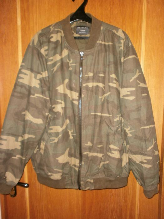 Куртка бомбер Primark, woodland, разм. XL, наш разм. 54-56. ПОГ-66 см