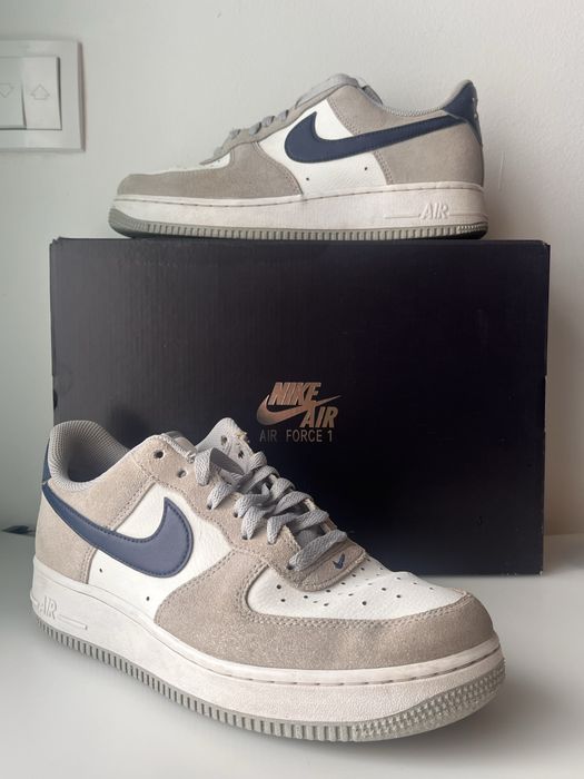 Nike Air Force 1 ‘07 Low Cinza/Azul