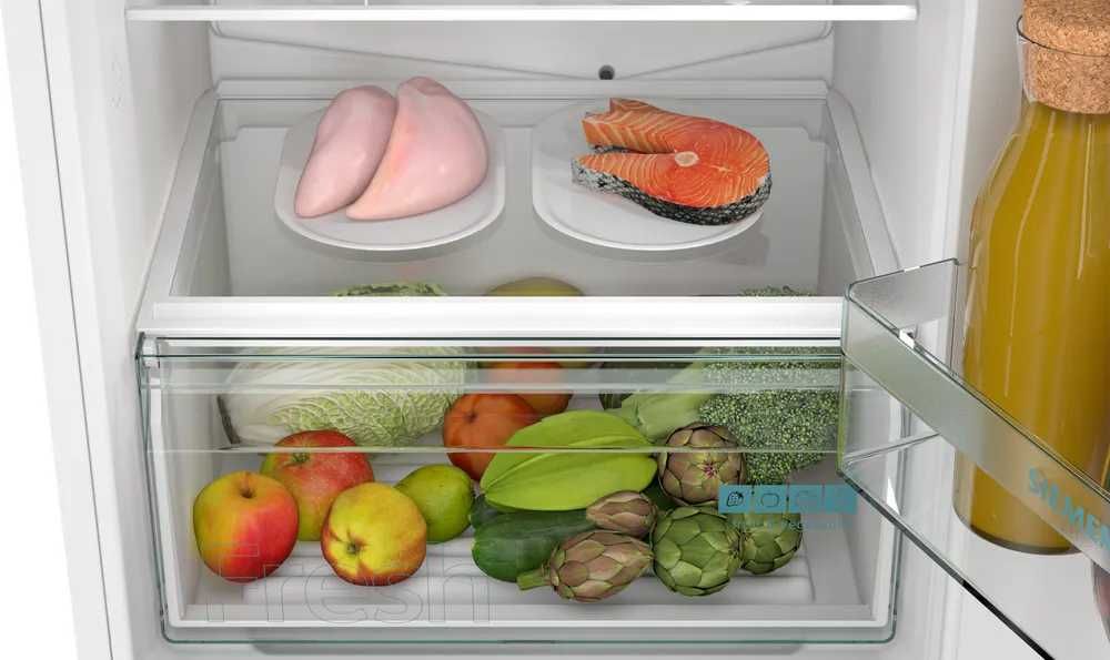 KI96N5SE0  Lodówka z dolnym zamrażalnikiem do zabudowy 193.5