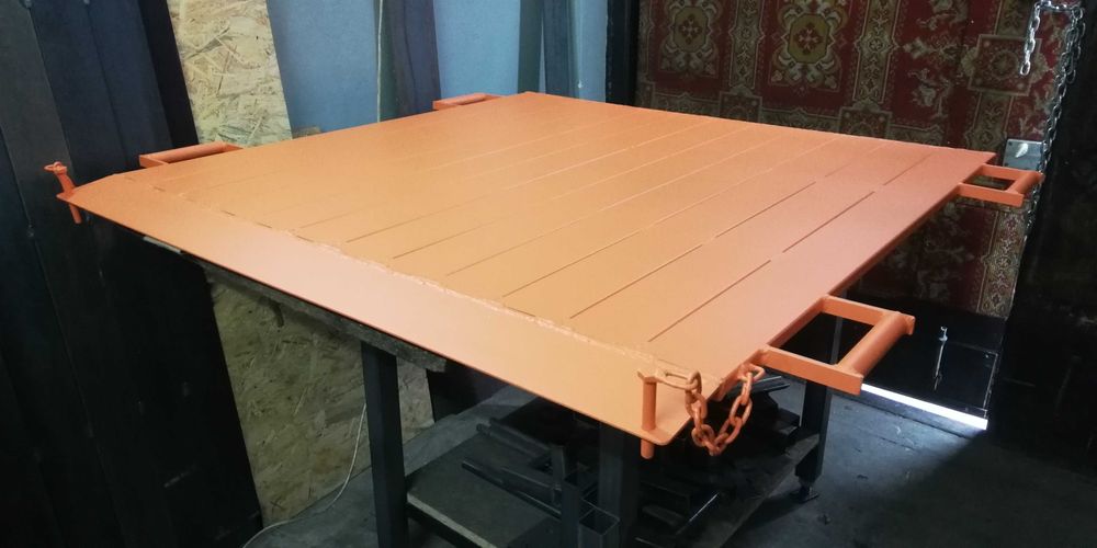 Rampa najazdowa do kontenera, garażu, podjazdu 700 kg