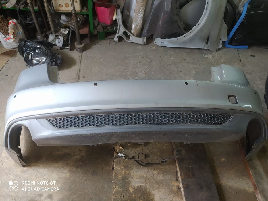 Задний бампер s-line Audi A6 C7 дорест седан