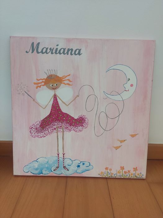 Quadro tela com nome