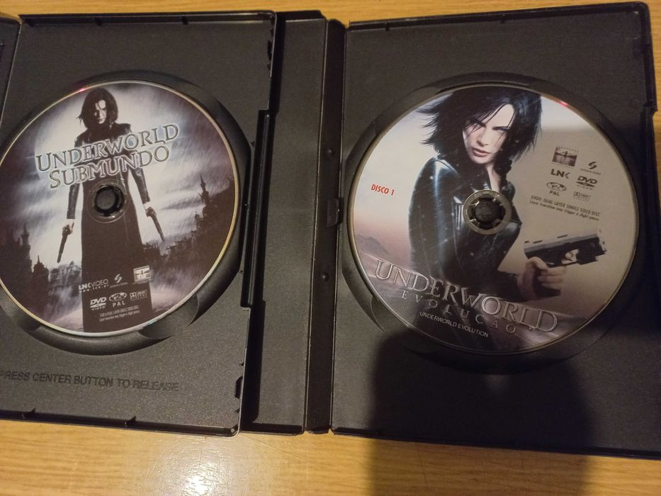 Dois Dvds Saga UnderWolrd