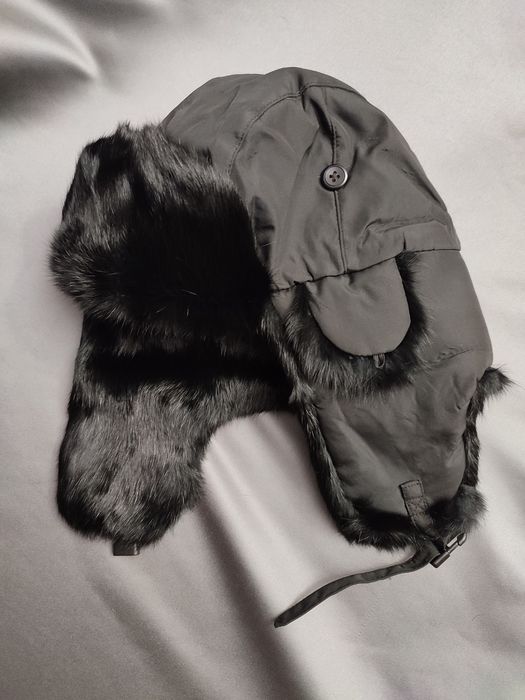 Нова тепла вушанка шапка ушанка