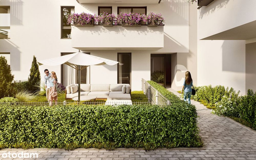 2-pokojowe mieszkanie 46m2 + balkon