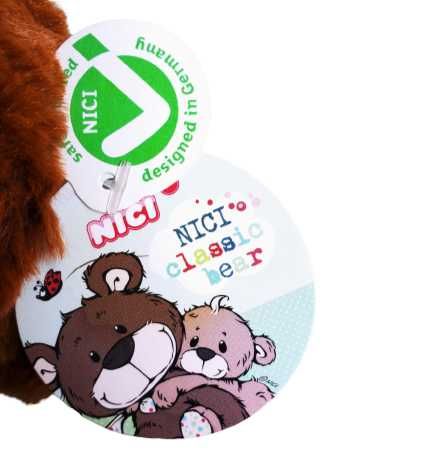 Maskotka, pluszak, zabawka, Niedźwiadek Miś NICI 22cm