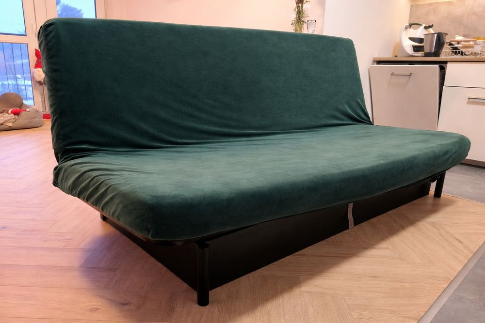 Sofa / Łozko Ikea z pojemnikiem na pościel