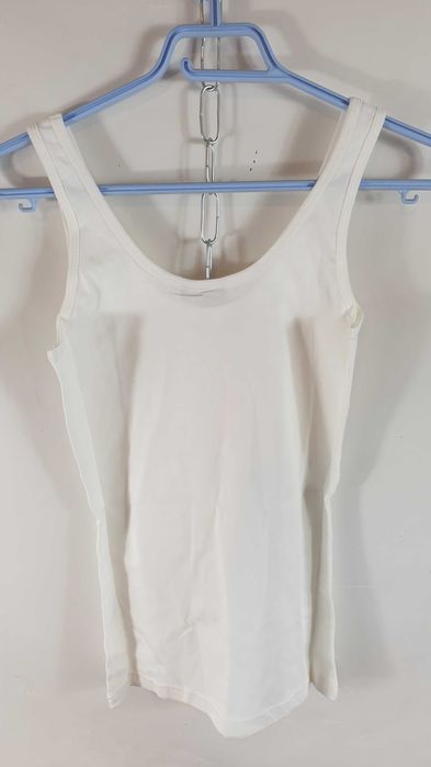 converse BLUZKA DAMSKA ROZMIAR 36/s top  biała ze złotym