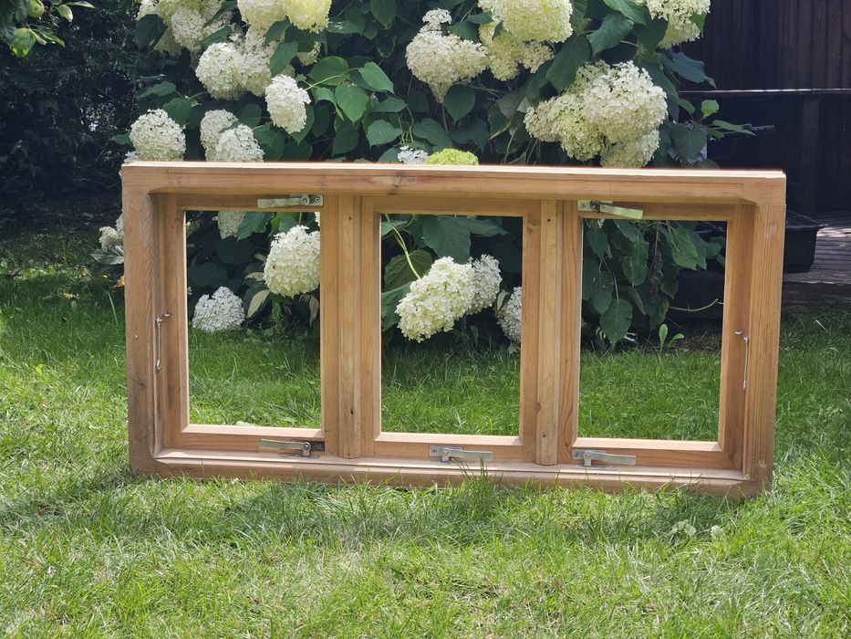 Okno drewniane nieużywane 120x59
